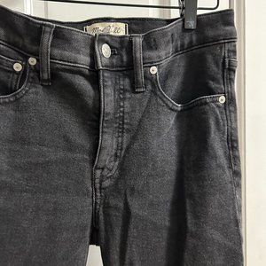 Madewell Cali Demi Boot Black Jeans